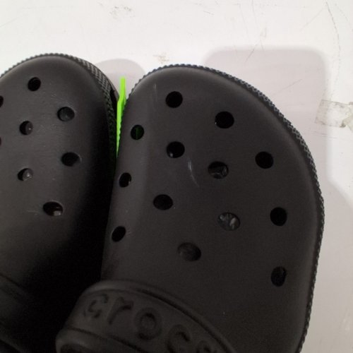 unisex CROCS CLASSIC CLOG - mens 8 womens 10 - BLACK image 3