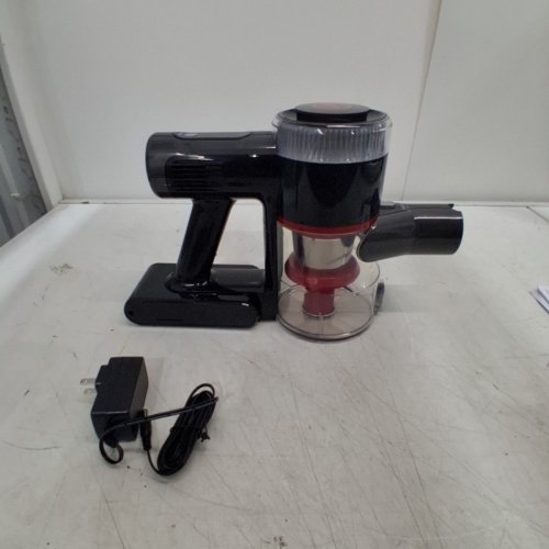 HOOVER CORDLESS HANDHELD STICK VACUUM CLEANER WITH CREVICE TOOL & MORE - 20V - BLACK/RED (MODEL: BH60000CA) image 5