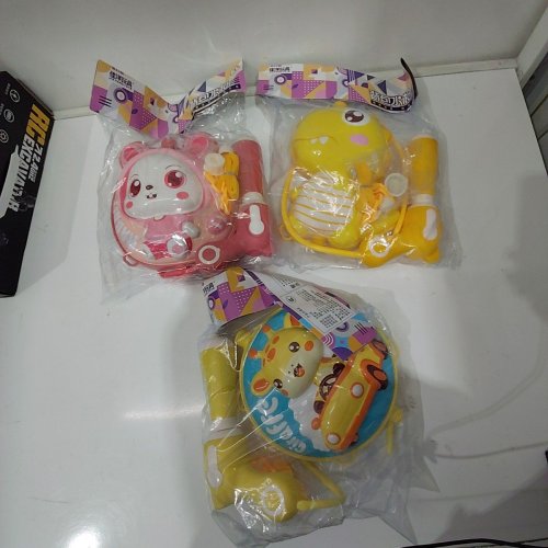 3 ASSORTED JIAYANG TOYS BACKPACK WATER GUNS - ASSORTED STYLES image 2