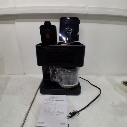 MAINSTAYS DUAL BREW COFFEE MAKER - 12-CUP - BLACK (MODEL: MS-202531) image 3