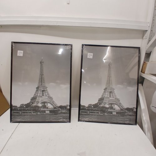 2PK UPSIMPLES PICTURE/POSTER FRAME SET - 18" X 24" - BLACK image 2
