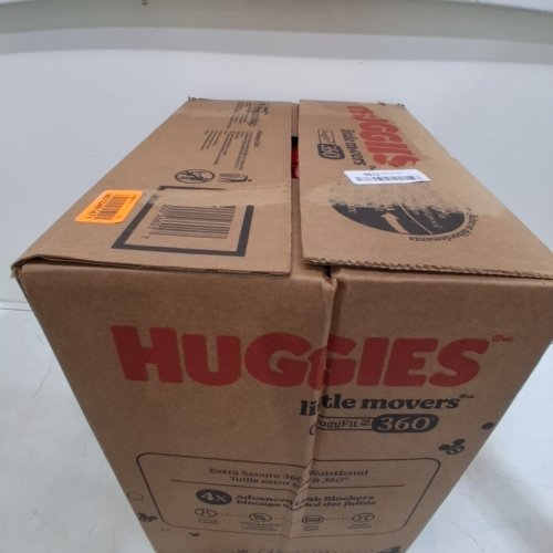 144PK HUGGIES LITTLE MOVERS DIAPERS - SIZE 4 - WHITE image 3