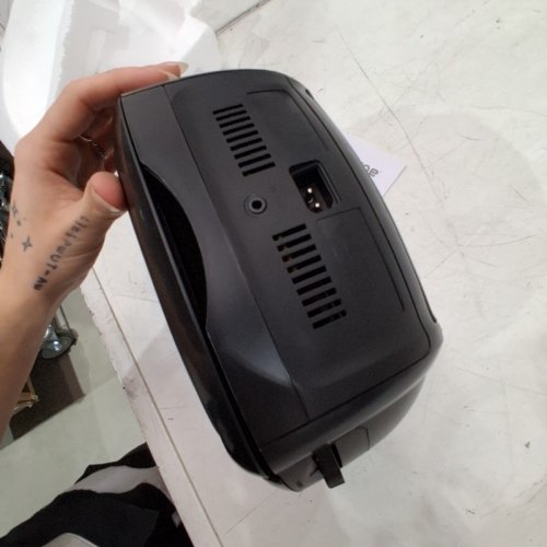 BORNE 4-IN-1 BLUETOOTH CD BOOMBOX WITH AM/FM RADIO - BLACK (MODEL: PRCD685B) image 3