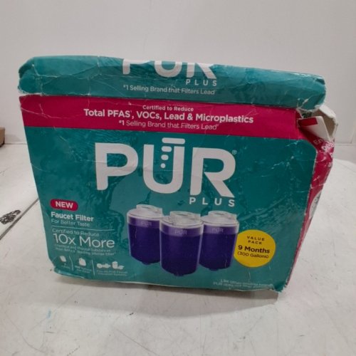 3PK PUR PLUS FAUCET WATER FILTER REPLACEMENT CARTRIDGES - 300 GAL image 2