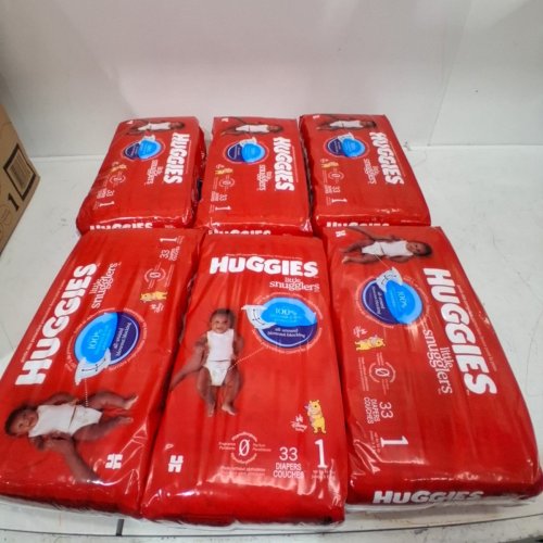 198PK HUGGIES LITTLE SNUGGLERS DISPOSABLE BABY DIAPERS - SIZE 1 - DISNEY BABY image 2