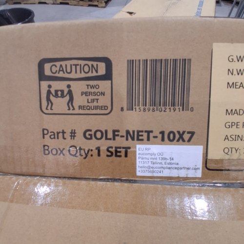 GOSPORTS GOLF PRACTICE HITTING NET ONLY - 10FT X 7FT image 6