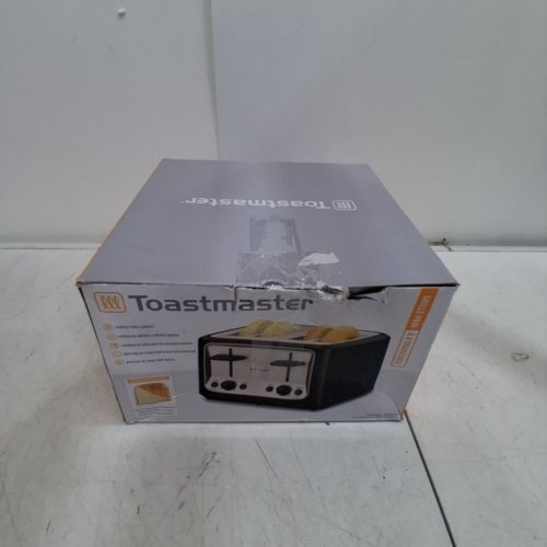 TOASTMASTER 4-SLICE TOASTER WITH EXTRA WIDE SLOTS, BAGEL TOASTING, AND DEFROST MODE - BLACK (MODEL: TM-46TSC) image 5