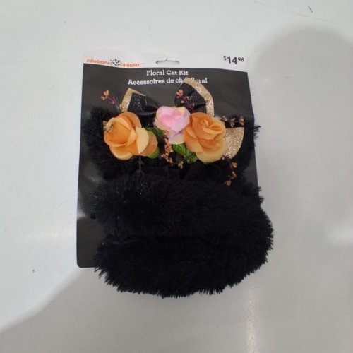 3PC WAY TO CELEBRATE! FLORAL CAT KIT - AGES 14+ - BLACK image 2