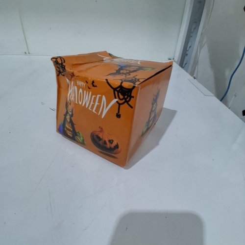 HALLOWEEN JACK-O'-LANTERN LIGHT UP DECORATION - 5" - ORANGE image 4