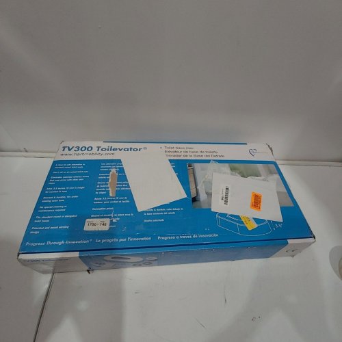 HARTMOBILITY TOILEVATOR TV300 TOILET BASE ELEVATOR/RISER - 3.5" - 500LB CAPACITY - WHITE (MODEL: TV-300) image 4