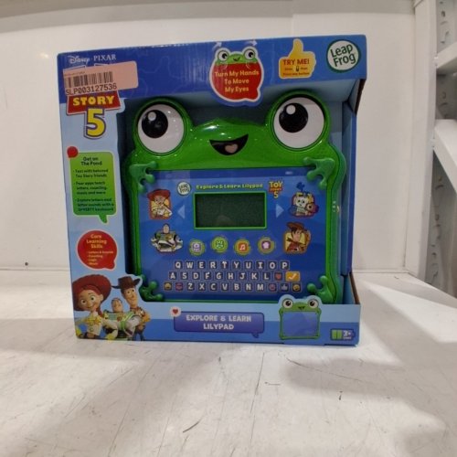 LEAPFROG STORY 5 EXPLORE & LEARN LILYPAD EDUCATIONAL TOY - GREEN image 2