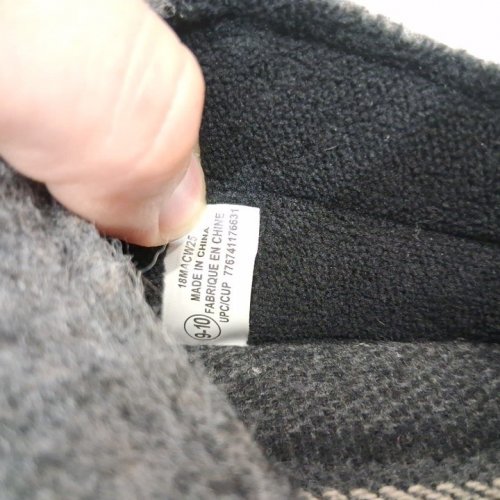 GEORGE HOUSE SLIPPERS - 9-10 - GREY (MODEL: 18MACW25) image 5