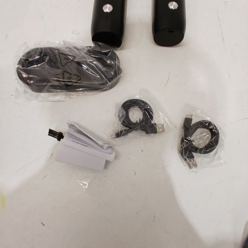 2PK CIRCLE JOY BATTERY OPERATED ELECTRIC GRINDER SET - BLACK image 4