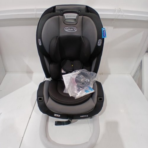 GRACO SLIMFIT3 LX 3-IN-1 CAR SEAT WITH ANTI-REBOUND BAR - GOTHAM GREY/ BLACK (MODEL: 2184499) image 4
