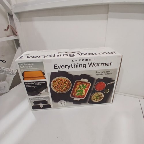 CHEFMAN EVERYTHING FOOD WARMER MODULAR TRAY - 120V, 570W - BLACK (MODEL: C02-M3P-1M-1CAP) image 4