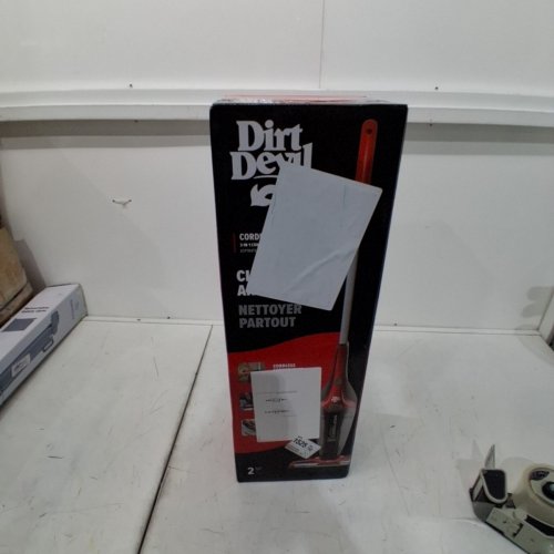 DIRT DEVIL 3-IN-1 VERSA CORDLESS RECHARGEABLE STICK VACUUM FOR HARD FLOOR & CARPET, RED (MODEL:BD22025) image 5