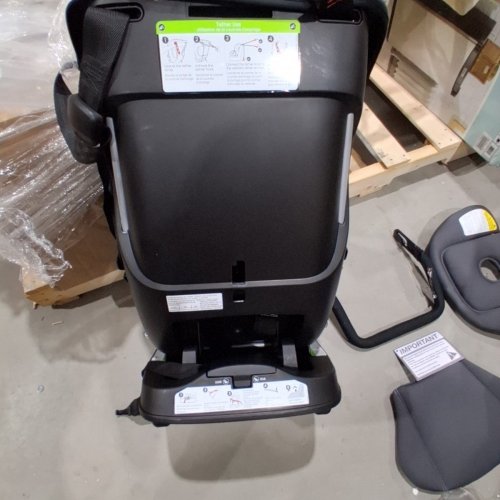 BRITAX POPLAR CLICK TIGHT CONVERTIBLE REAR &FRONT FACING CAR SEAT - 40LB REAR FACING MAX LOAD / 65LB FRONT FACING MAX LOAD - STONE ONYX/BLACK (MODEL: E1C973M) image 6