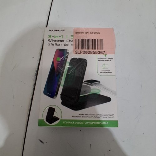 3-IN-1 MERKURY WIRELESS CHARGING STATION - BLACK - (MODEL: MIC-QIS06-101) image 4