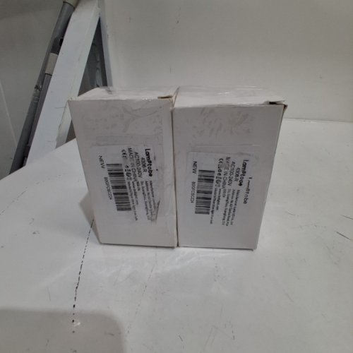 2 LAMPTOBE LED SLEEP LIGHT BULBS - A19 - E26 - 9W - RED image 3