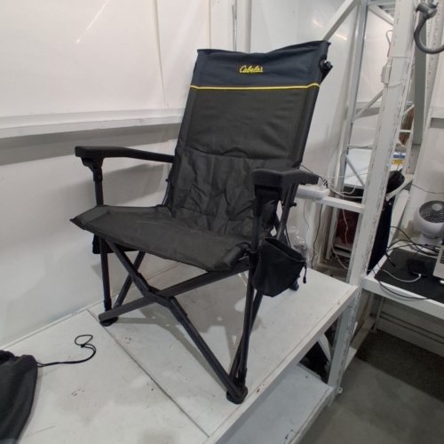 BPS BIG OUTDOORSMAN MUSKOKA CHAIR - 600 LBS MAX/CAP - BLACK image 3