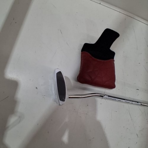 TAYLORMADE SPIDER GHOST WHITE DB PUTTER - 33" - RIGHT HAND - WHITE/RED (MODEL: N7534625) image 3