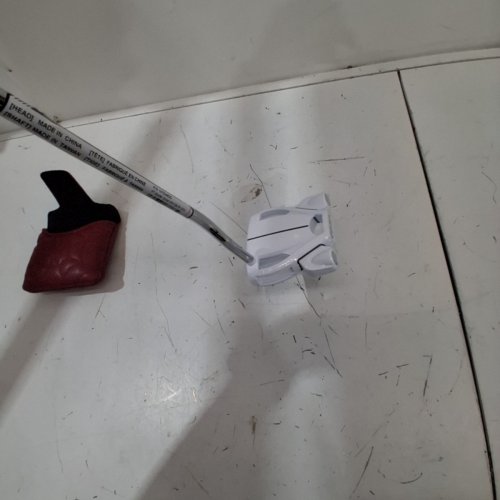 TAYLORMADE SPIDER GHOST WHITE DB PUTTER - 33" - RIGHT HAND - WHITE/RED (MODEL: N7534625) image 4