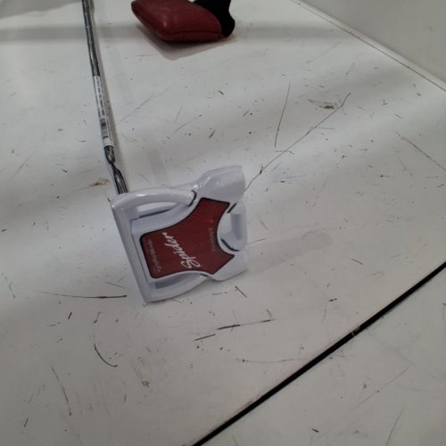 TAYLORMADE SPIDER GHOST WHITE DB PUTTER - 33" - RIGHT HAND - WHITE/RED (MODEL: N7534625) image 6