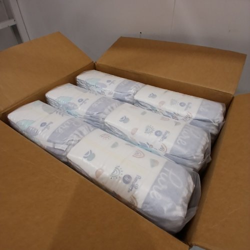 150PK PAMPERS PURE 100% LEAKPROOF PLANT-BASED SKIN PROTECTION DIAPERS - SIZE 4 image 2