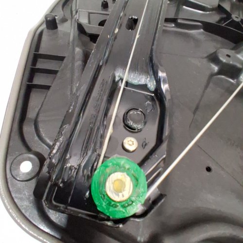 A-PREMIUM FRONT PASSENGER SIDE POWER WINDOW REGULATOR, WITHOUT MOTOR - COMPARTIBLE WITH VARIOUS MEVEDES-BENZ MODELS - BLACK (MODEL: 1667201202) image 4