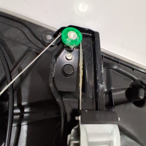 A-PREMIUM FRONT PASSENGER SIDE POWER WINDOW REGULATOR, WITHOUT MOTOR - COMPARTIBLE WITH VARIOUS MEVEDES-BENZ MODELS - BLACK (MODEL: 1667201202) image 7