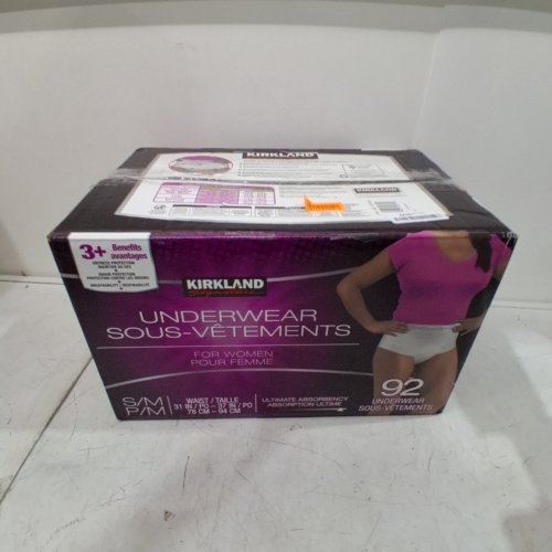 42PK ALWAYS DISCREET BOUTIQUE FABRIC FEEL INCONTINENCE UNDERWEAR - LARGE - PEACH - (MODEL: 21172295) image 5