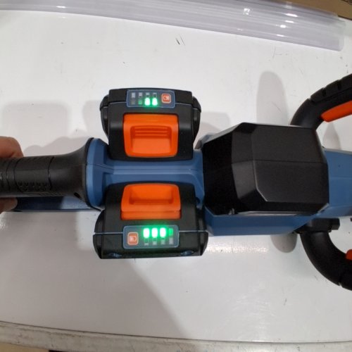 SENIX 40 V CORDLESS HEDGE TRIMMER KIT - 40 V - 18" - BLUE / BLACK (MODEL: HTX2-M) image 2