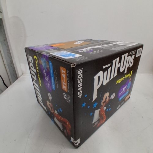 60PK BOYS HUGGIES NIGHT-TIME PULL UPS - 3T - 4T - MICKEY MOUSE image 2
