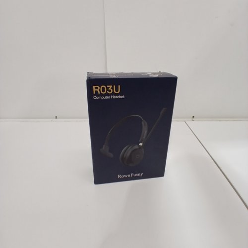 ROWN FUSNY WIRELESS BLUETOOTH NOISE CANCELING HEADSET - BLACK (MODEL: R03U) image 4