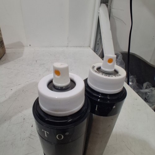2PC MISTO GOURMET OLIVE SPRAYER - 118ML - SILVER/BLACK image 4