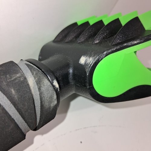 2PC POLAR XTREME SNOW BRUSH AND SCRAPER WITH RUBBER SIDE - 58" - GREEN/BLACK (MODEL:1509988) image 3