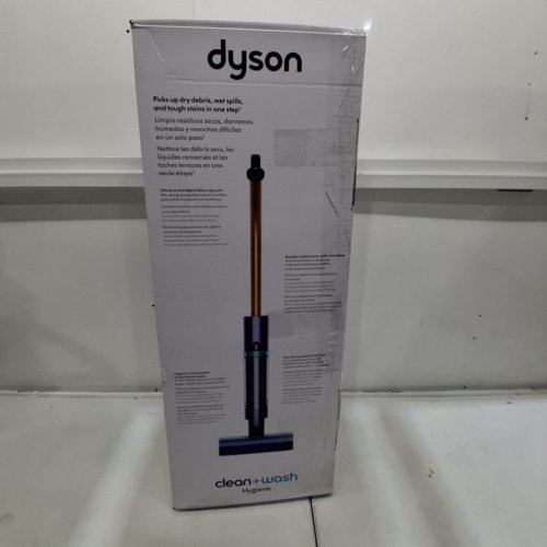 DYSON CLEAN+WASH HYGIENE WET AND DRY HARD FLOOR CLEANER - FLATTENS TO 113MM, UP TO 45 MINUTES OF RUN TIME - (MODEL:431986-01) image 13