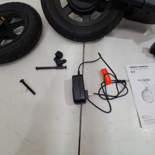 5TH WHEEL ELECTRIC BALANCE BIKE 12" TIRES - 24 V - BLACK/ORANGE (MODEL: KB09) image 5