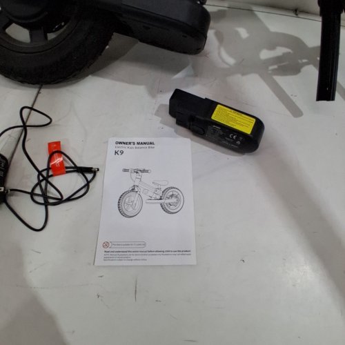 5TH WHEEL ELECTRIC BALANCE BIKE 12" TIRES - 24 V - BLACK/ORANGE (MODEL: KB09) image 6