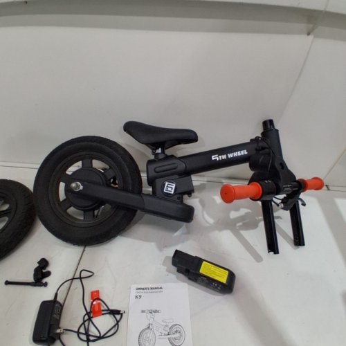5TH WHEEL ELECTRIC BALANCE BIKE 12" TIRES - 24 V - BLACK/ORANGE (MODEL: KB09) image 7