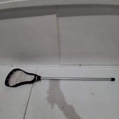 YOUTH METAL LACROSSE STICK 37" LONG GREY image 2