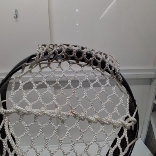 YOUTH METAL LACROSSE STICK 37" LONG GREY image 3