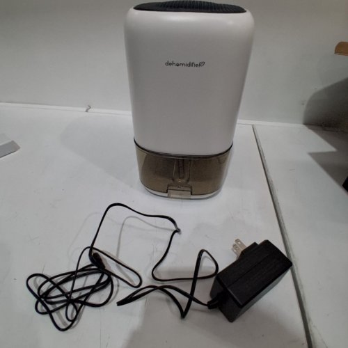PORTABLE COMPACT DEHUMIDIFIER WITH LED LIGHT, 35OZ- WHITE- DH-CS01 image 3