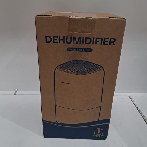 PORTABLE COMPACT DEHUMIDIFIER WITH LED LIGHT, 35OZ- WHITE- DH-CS01 image 6