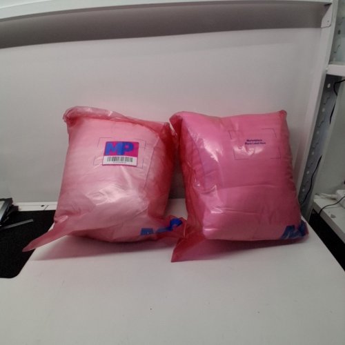 2PK Polyester filled BED PILLOWs - STANDARD - WHITE image 3