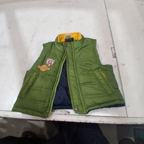 ZBOYZ WEAR QUILTED VEST - 12M - GREEN (STYLE: N26352/0411) image 2