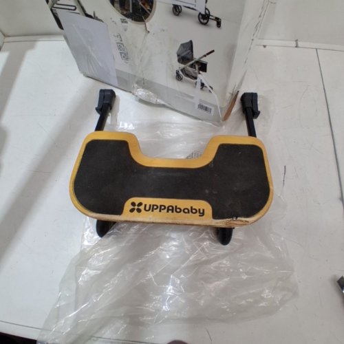 UPPABABY FOR CRUZ PIGGYBACK RIDE-ALONG BOARD - 55LBS CAPACITY - BLACK/NATURAL (MODEL: ‎0270) image 2
