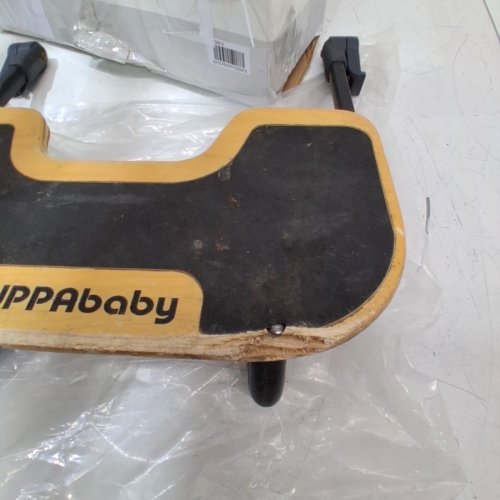 UPPABABY FOR CRUZ PIGGYBACK RIDE-ALONG BOARD - 55LBS CAPACITY - BLACK/NATURAL (MODEL: ‎0270) image 3