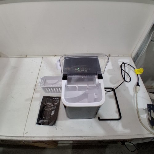 SWEETCRISPY COUNTERTOP ICE MAKER - 26LB - BLACK - (MODEL: ZBJ-PP10A-BK) image 3