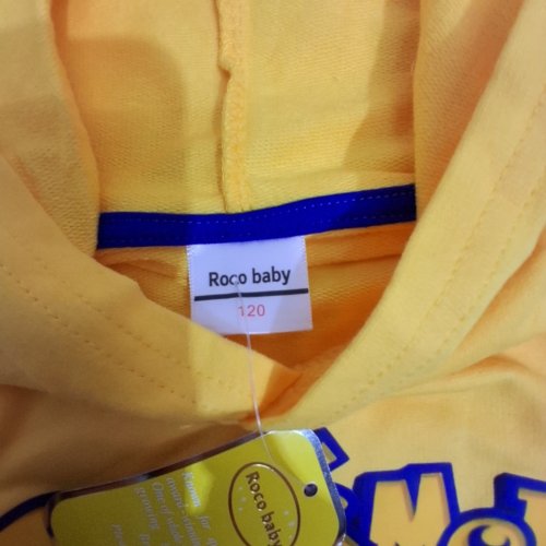 KIDS POKEMON GRAPHIC HOODIE - SMALL 5/6- YELLOW image 3